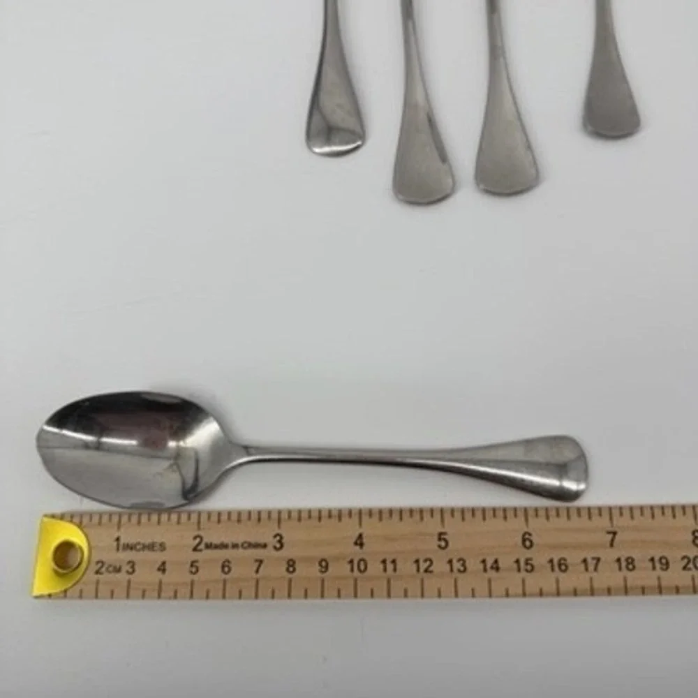 Oneida Round Tip Cabana‎ Stainless Flatware 6pc Lot Forks Spoons Replacement Set